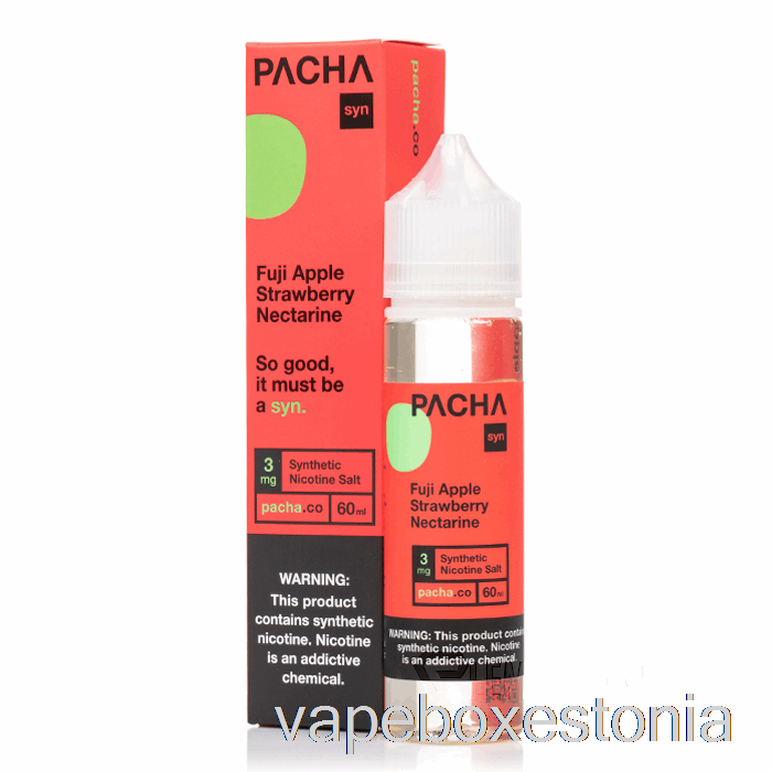 Vape Box Estonia Fuji õuna Maasika Nektariin - Pachamama - 60ml 3mg
